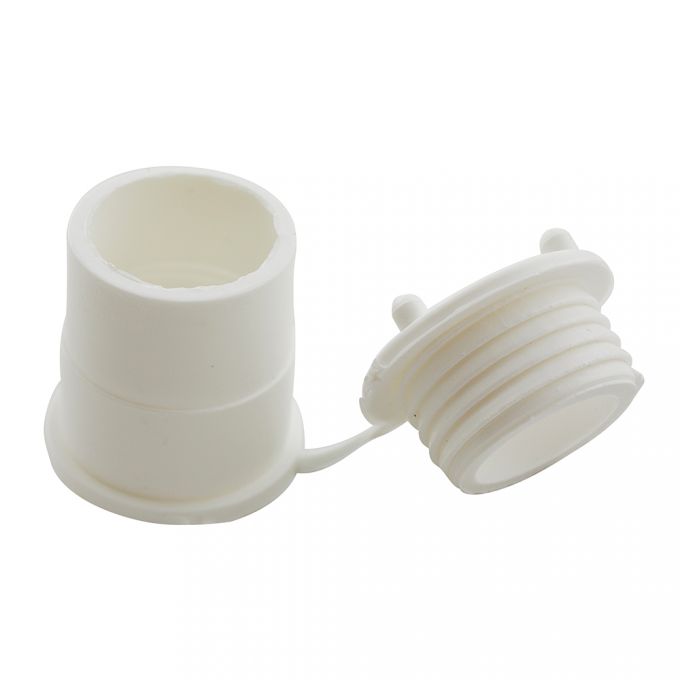 Conector plástico LIVIANO 1" 1/2