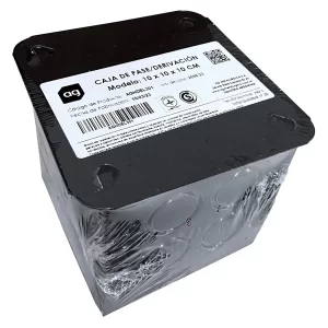 Caja de pase metálica 150x150x80 - AG - Imagen 2