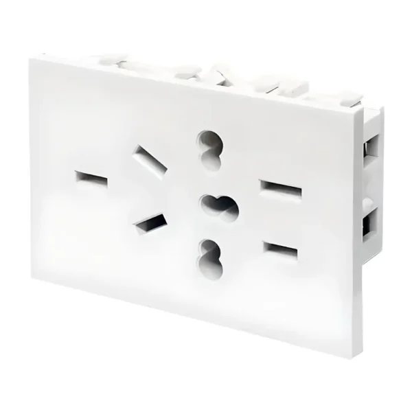 Modulo Tomacorriente Doble 10A Universal