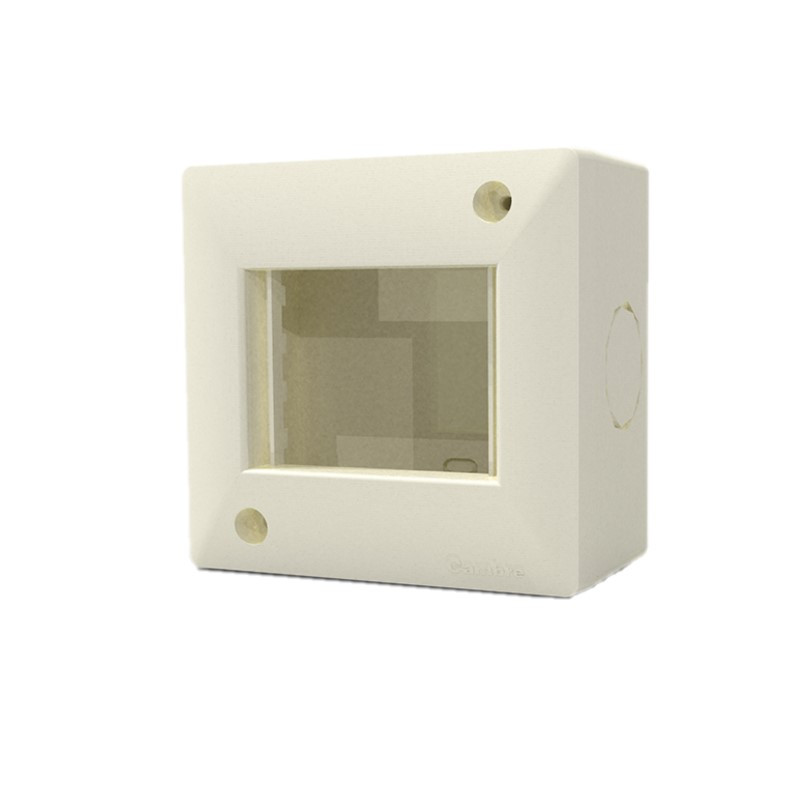 Caja Superficial Exterior de 2 bocas